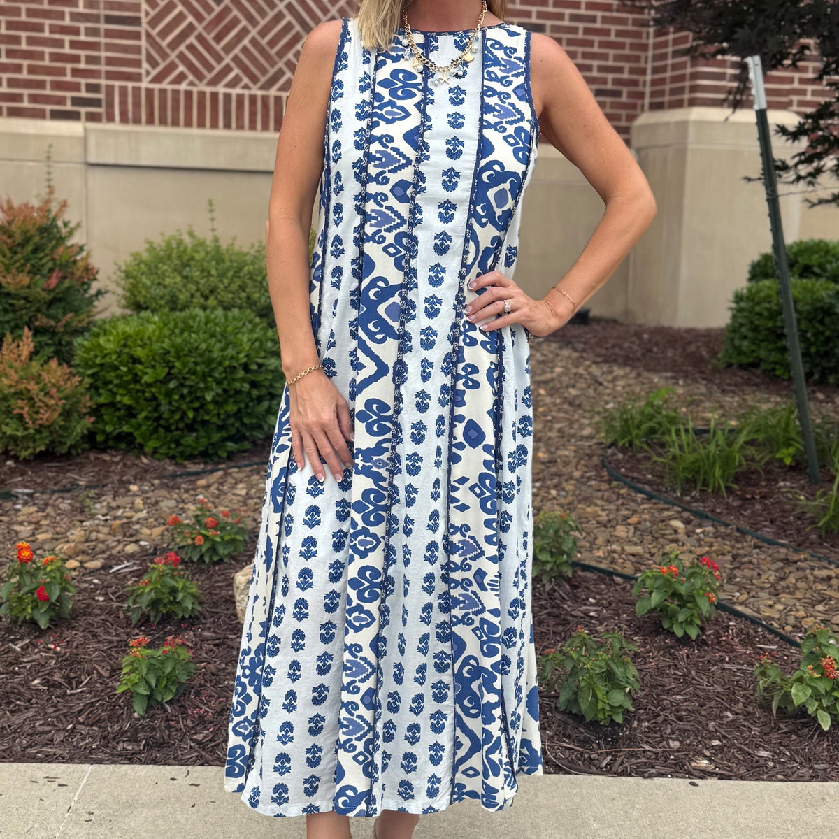 summer in capri midi dress Summer In Capri Midi by free-est at Free People In Yellow Plum Combo, Size: XL
