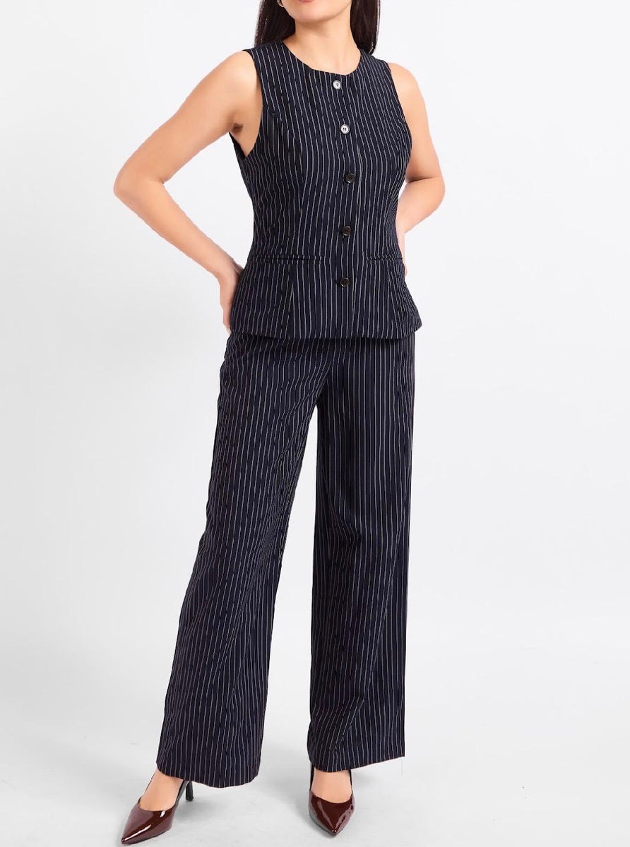 East Gate Pinstripe Pull-On Pants – Hazel's Haven - Fort Smith