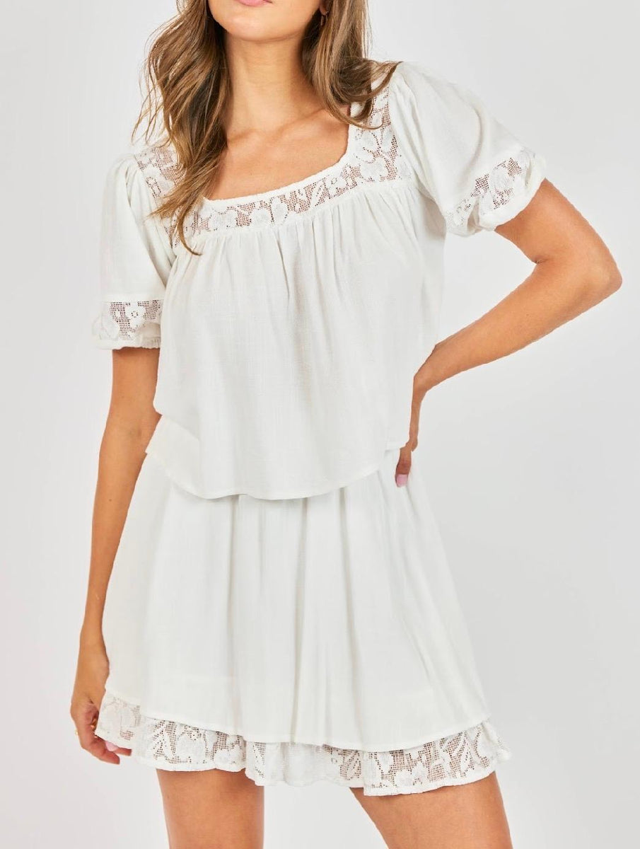 Misty Lace Inset Top – Hazel's Haven - Fort Smith