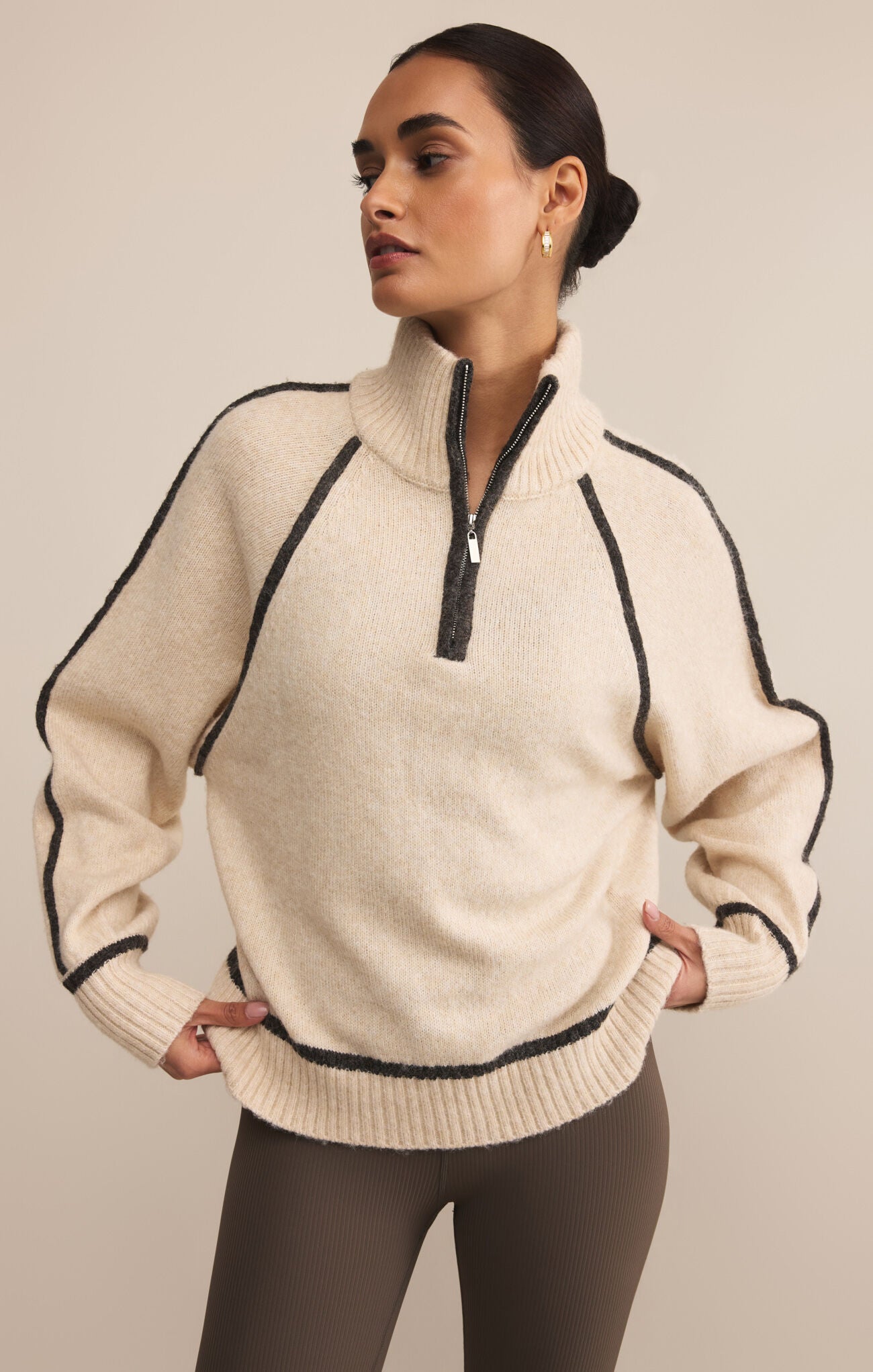 Alps Half Zip Sweater – Hazel's Haven - Fort Smith