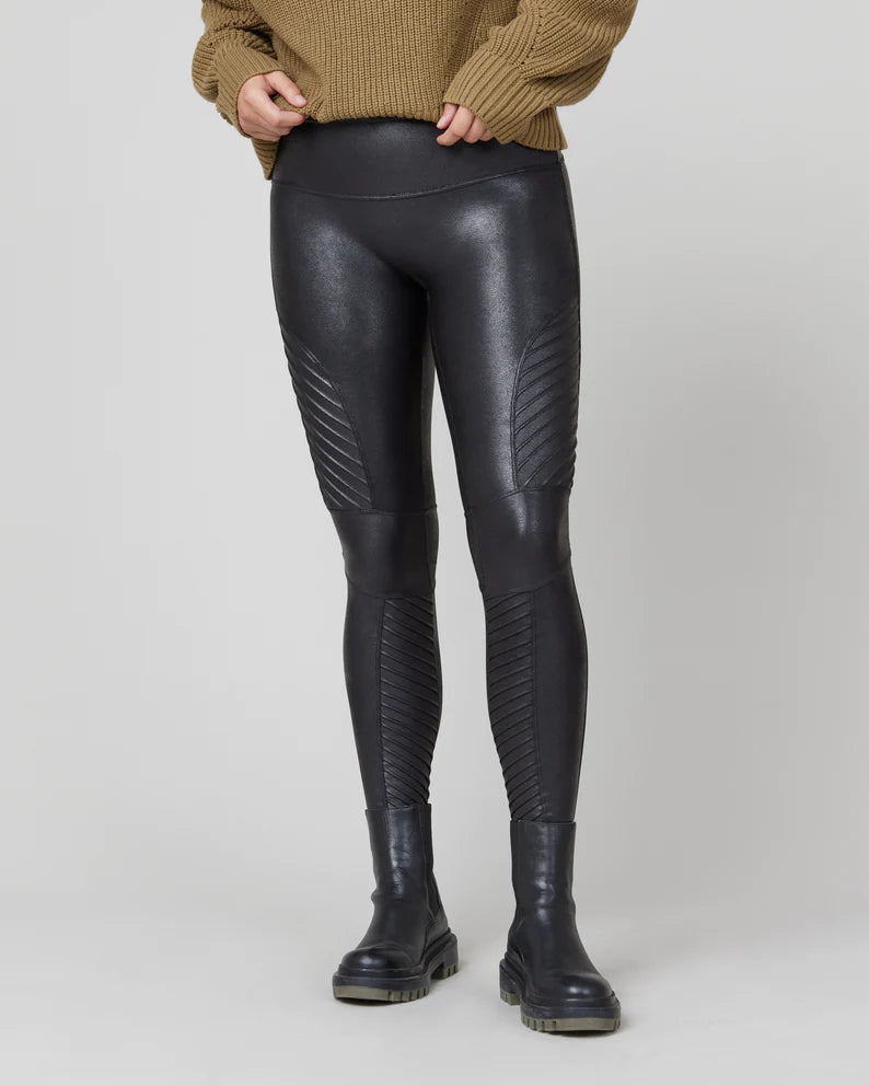 SPANX, Pants & Jumpsuits, New Spanx Faux Leather Moto Leggings
